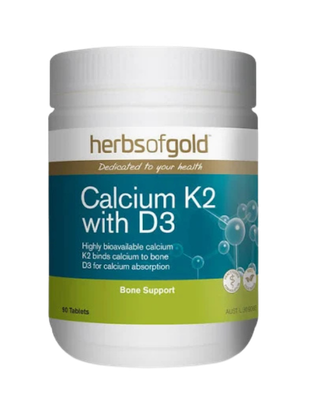 Herbs of Gold Calcium K2 with D3